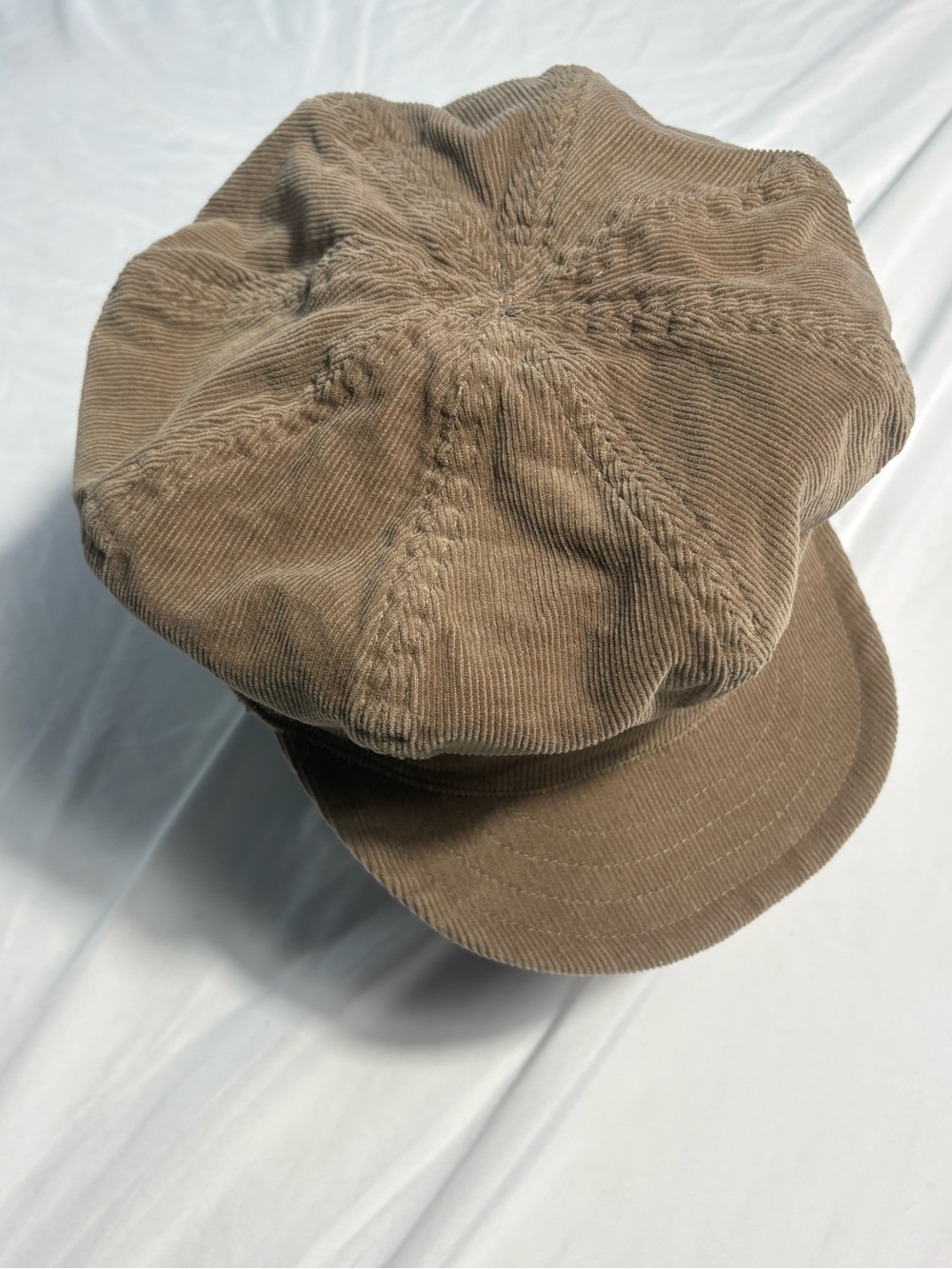VTG Aeropostale newspaper boy caddy hat corduroy